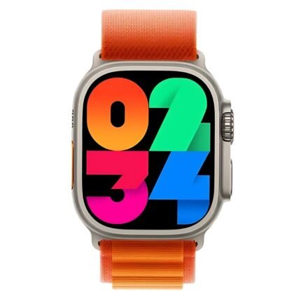 Js9 Ultra Max 2.12 Inch Amoled Screen Smart Watch Ultra 49mm Men Series 8 Nfc Wireless Charging Sports Watch With Wearfifit Pro App (orange)
