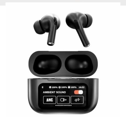 Black New A9 Pro Apple Airpods Anc/enc Zhongkelqnxun Touch Control Bt 5.4 Earbuds